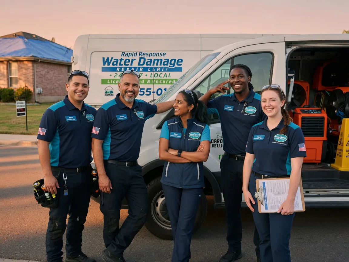 Water Damage Restoration company in Cunningham, TX