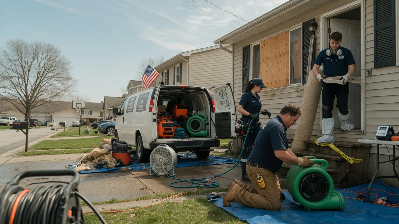 Water Damage Restoration in Cunningham, TX near me
